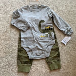Carter’s Baby Boys Onsie & Pants Set